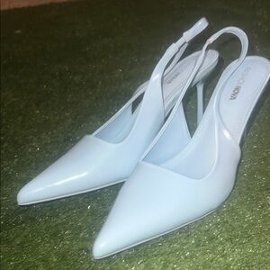 Fashion Nova Blue Stiletto Heels